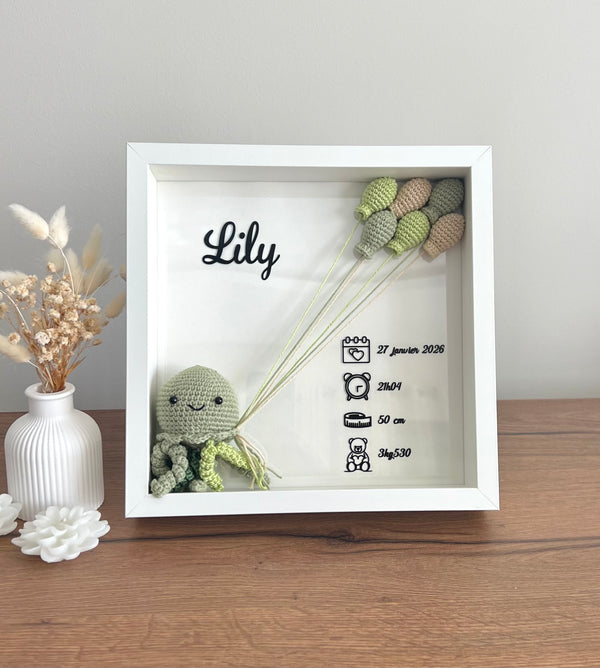 Cadre de naissance pieuvre