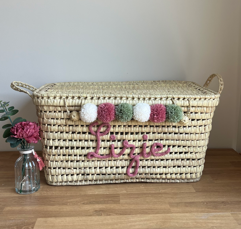 Malle de rangement personnalisée - 60 cm