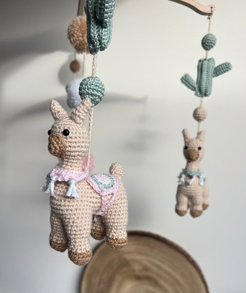 Mobile musical lama