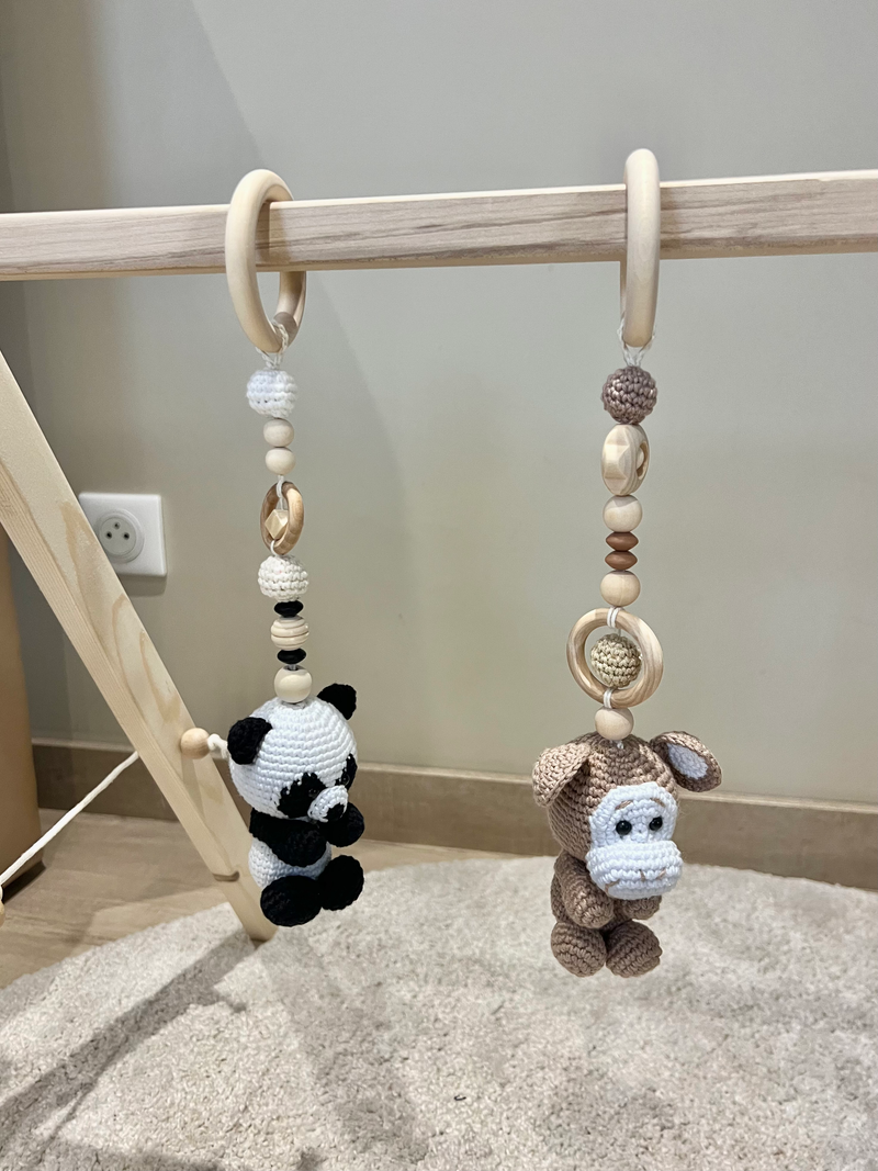 Wooden Activity Arch - Safari