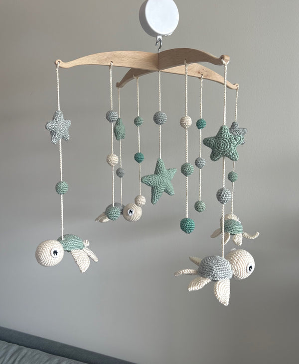 Mobile musical tortue