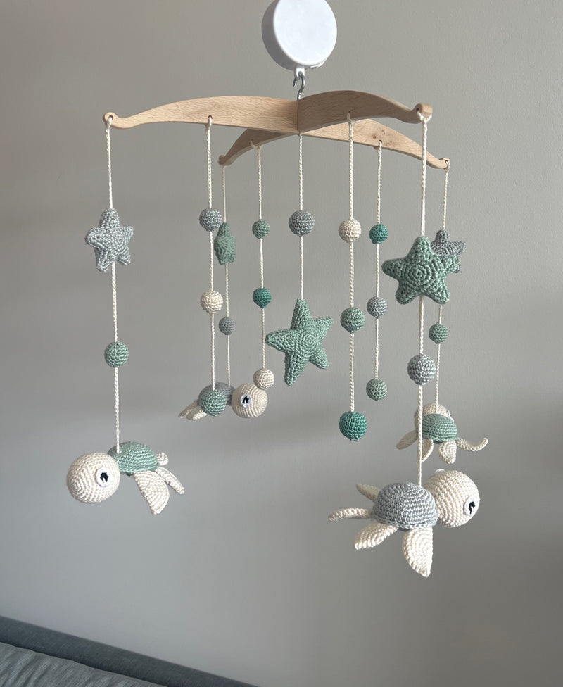 Turtle musical mobile