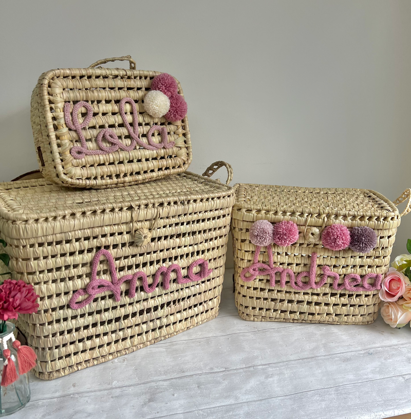 Malle de rangement personnalisée - 35 cm