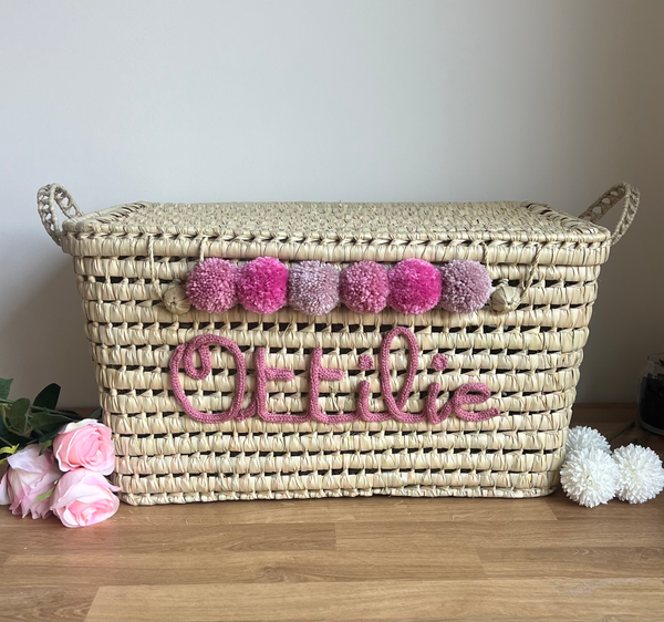 Malle de rangement personnalisée - 60 cm