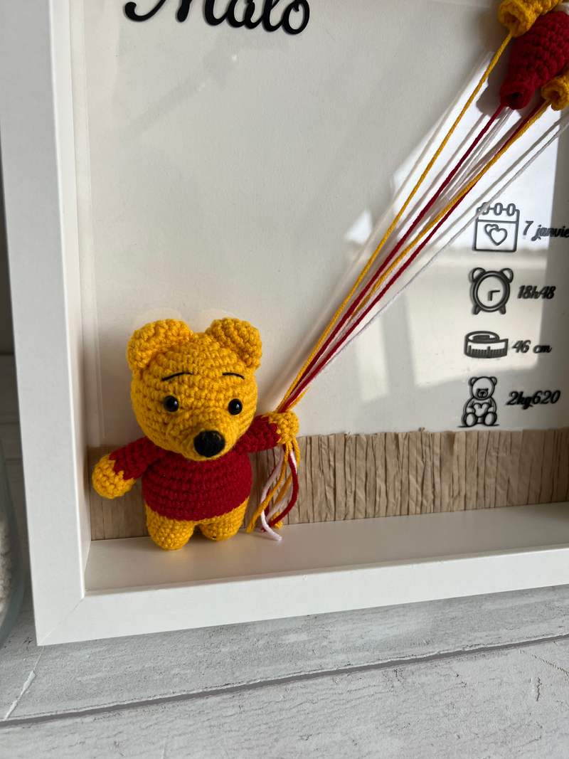 Cadre de naissance Winnie l'ourson