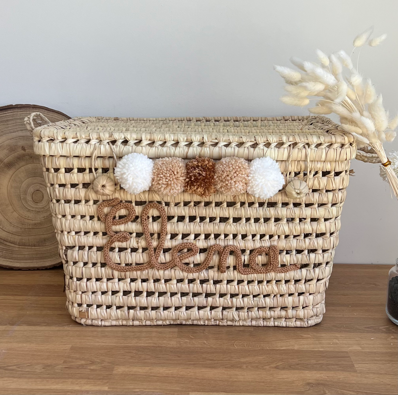 Malle de rangement personnalisée - 50 cm