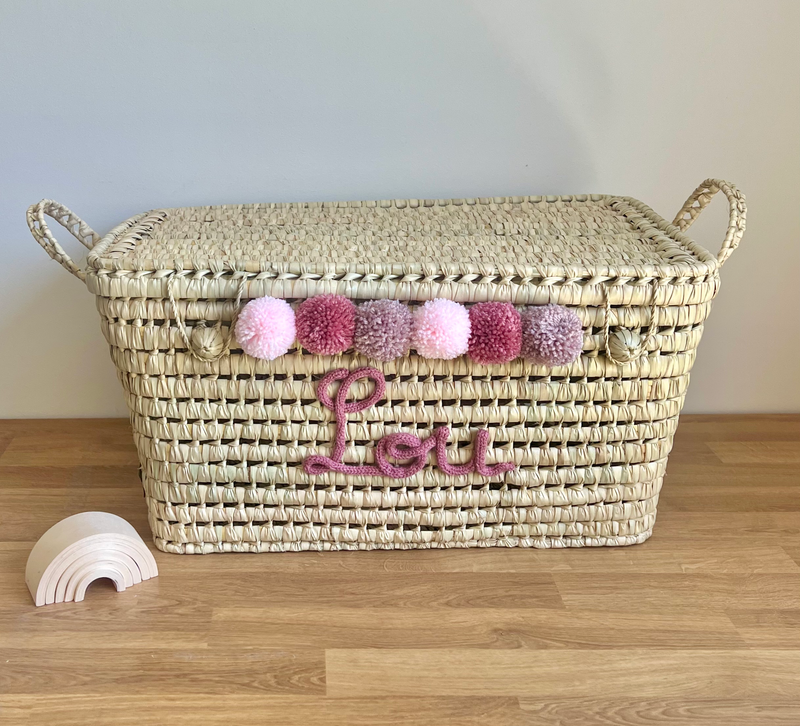 Malle de rangement personnalisée - 60 cm