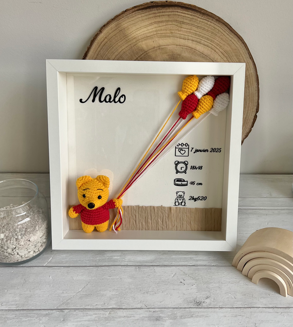 Cadre de naissance Winnie l'ourson
