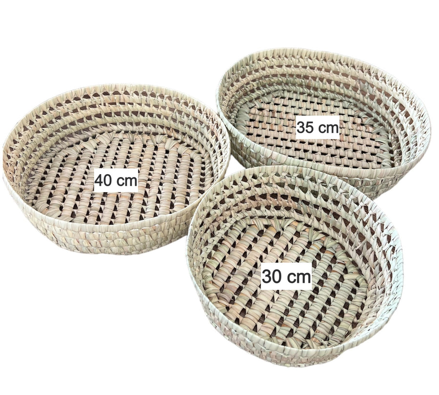Bread and fruit basket - Set of 3
