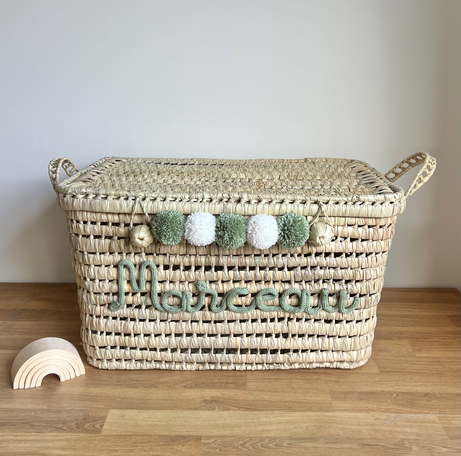Malle de rangement personnalisée - 50 cm