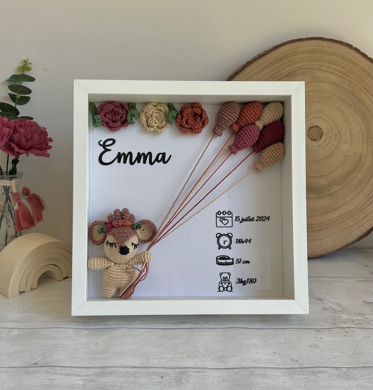 Cadre de naissance Biche