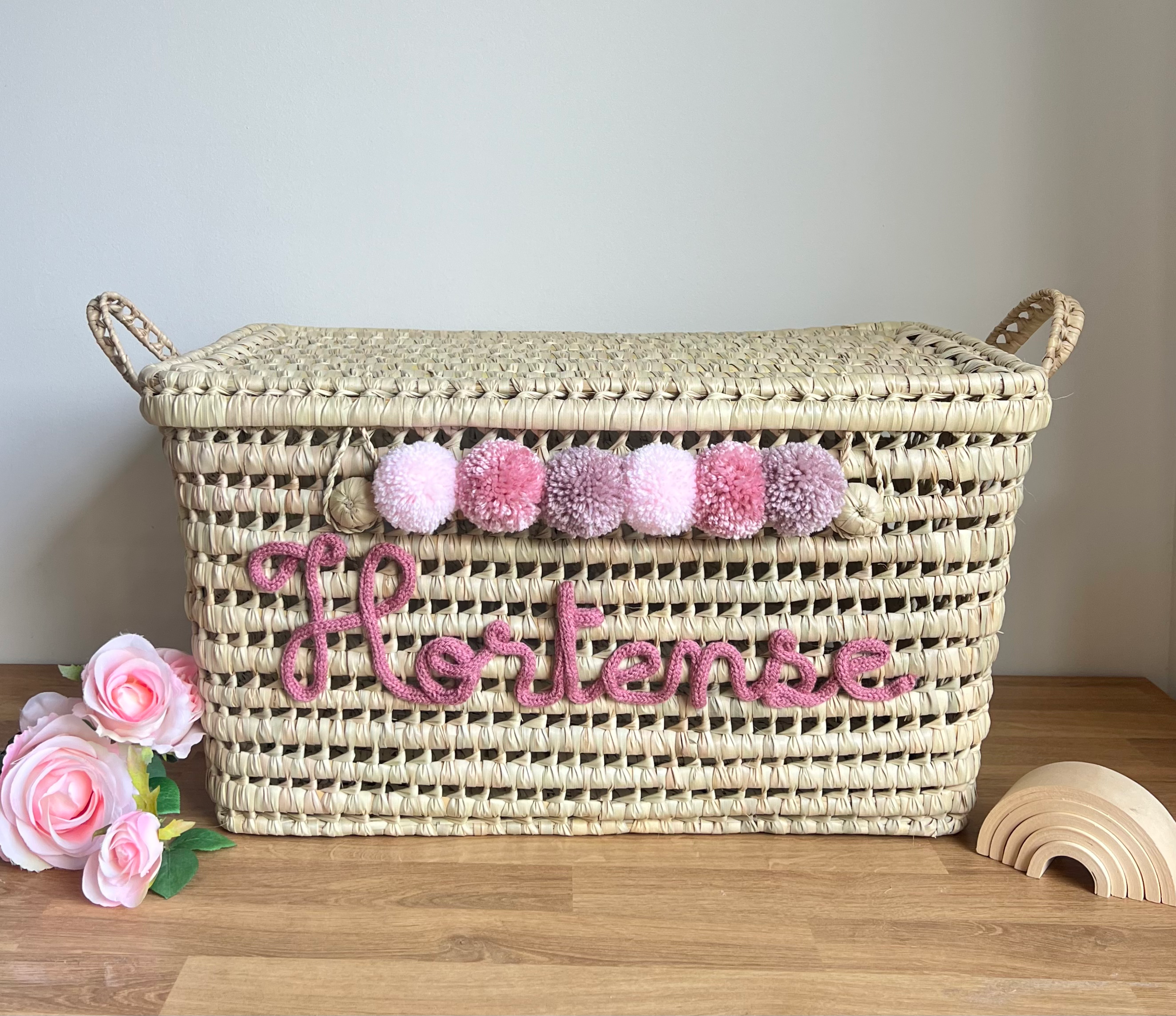 Malle de rangement personnalisée - 60 cm