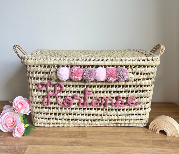 Malle de rangement personnalisée - 60 cm