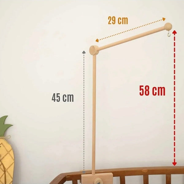 Suspension en bois pour mobile