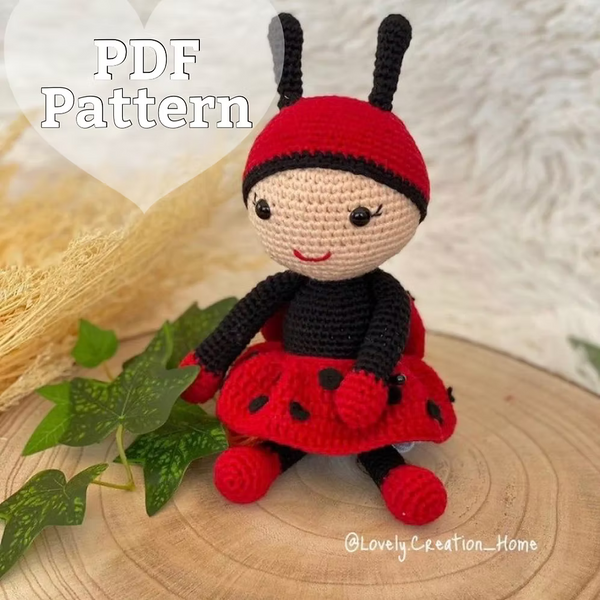 Patron La Demoiselle Coccinelle
