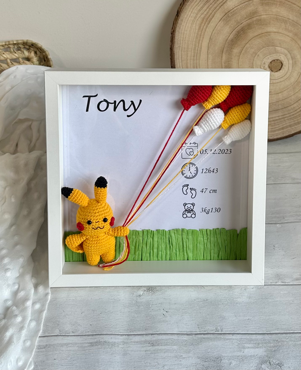 Cadre de naissance Pikachu