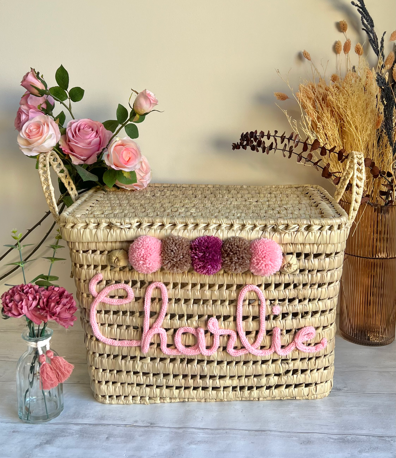 Malle de rangement personnalisée - 50 cm